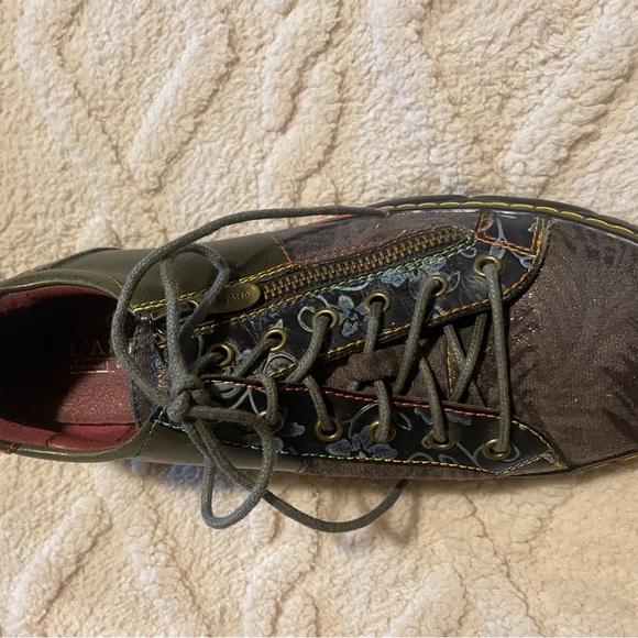 L'ARTISTE Olive Lace-Up Shoes 41 Danli-Grym like new - Picture 6 of 12